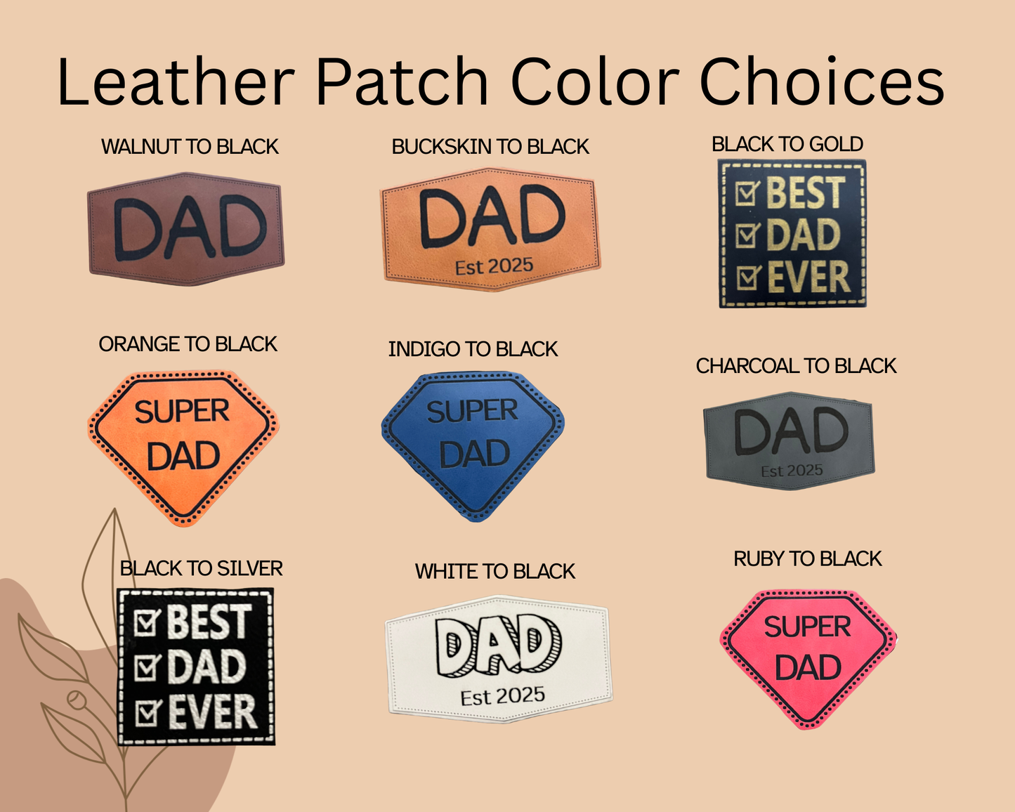 Personalized Dad Trucker Hat Leather Patch Cap Gift, Custom Fathers Day Gift, Leather Patch Cap for Dad, New Dad Gift, Gift for Husband, Dad Birthday Gift,Papa Cap