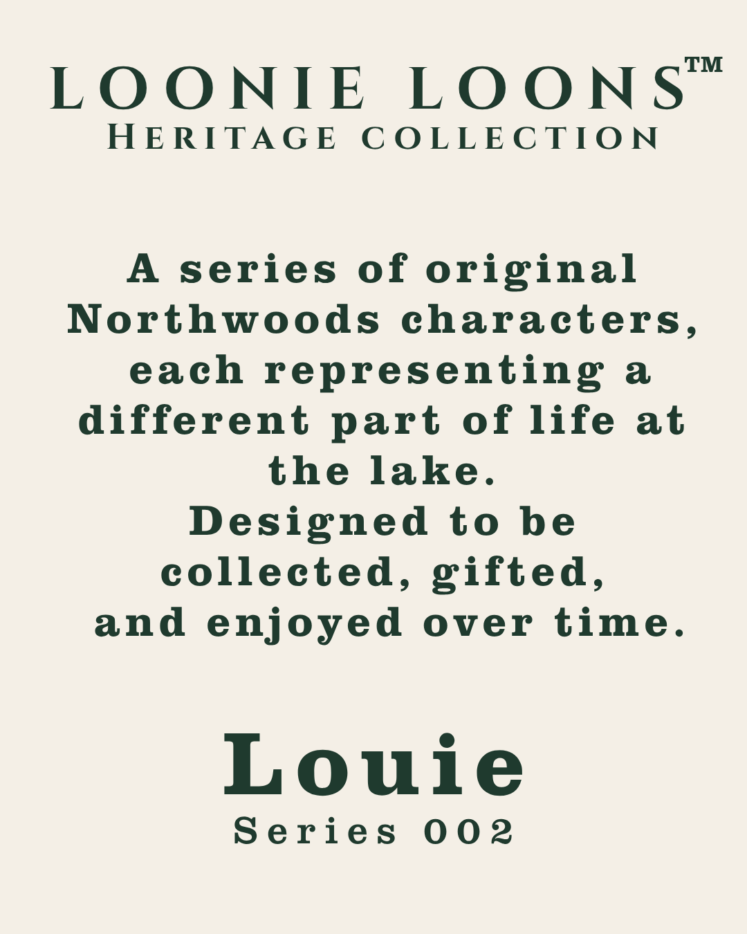 Louie™ Loon Coffee Mug | Loonie Loons™ Heritage Collection | Northwoods Cabin Mug | Adventure Approved Lake House Gift